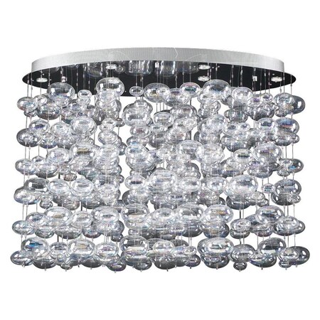 Plc Lighting 12 Light Chandelier Bubbles Collection 96967 PC